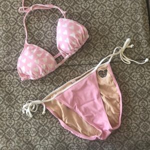 Pink 2 pc bikini